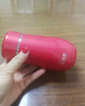 希诺保温杯子304不锈钢真空杯带盖便携时尚女士小巧可爱公主水杯 XN-9638粉色 300ml 实拍图