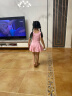 艾舞戈舞蹈服儿童女分体练功服套装女童芭蕾舞裙女孩跳舞中国舞服装 粉色-短袖-棉套装 130码 身高110-120cm体重38-48斤 实拍图