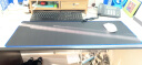 BSN 超大号电脑鼠标垫 高灵敏可水洗锁边加厚键盘鼠标垫大尺寸高达动漫魔兽世界游戏龙办公精品 黑色蓝边80*30 实拍图