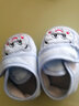 拉米奇骐婴儿学步鞋0-1岁宝宝鞋子春秋季夏款单鞋6—12个月新生儿软底布鞋 猫咪蓝色  12 码内长11cm 实拍图