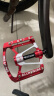 西骑者（West Biking）三培林自行车脚踏板铝合金山地车通用轴承脚蹬公路单车配件 红色 实拍图