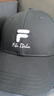 FILA FUSION斐乐潮牌棒球帽中性休闲鸭舌帽网球运动遮阳帽 深黑-BK XS 实拍图
