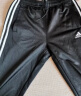 阿迪达斯 （adidas）运动套装春秋开衫外套长裤两件套户外运动服 黑/白（薄款） M  实拍图