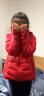 南极人儿童羽绒服冬装新款男童女童短款秋冬外套宝宝轻薄款小孩衣服 红色 130码建议身高120CM左右 晒单实拍图