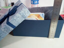 柯柯安礼品盒生日礼盒空盒大号礼物包装盒男生盒子情人节高级感礼物盒 蓝色烟雨 6号32*24*11cm 实拍图