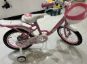 飞鸽（PIGEON）儿童自行车宝宝童车4-7岁单车16寸公主款两轮脚踏车小学车粉色 实拍图