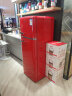 优诺（EUNA）复古冰箱小型家用双门冰箱冷藏冷冻家用冰箱BCD-210R 经典红 实拍图