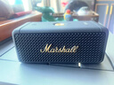 马歇尔（马歇尔）EMBERTON音箱便携式无线蓝牙家用户外防水小音响  黑金色 实拍图