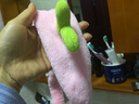 艾梵妮（Eyefanniy） 韩国可爱宽边发带 洗脸发箍棉质头带运动松紧头套面膜化妆束发带 豆芽粉色 实拍图