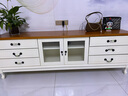 牧岛之木 电视柜 现代简约实木电视柜大中小户型家用地柜客厅欧式电视机柜 三层电视柜1.8米（颜色留言）【柜体整装发货】 实拍图