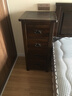 简美丽家 板式实木斗柜简约五斗橱美式乡村卧室五斗柜客厅储物柜卧室家具 四屉橱90*40*95.5CM（JM324） 实拍图