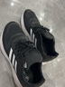 阿迪达斯（adidas）男鞋跑步鞋 25冬新款运动鞋缓震防滑慢跑鞋网面透气低帮休闲鞋子 经典黑白/DURAMO 10【主推款】 45 码(内长280mm) 实拍图