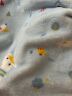 好孩子（gb）婴儿毛毯春秋季新生儿童毛毯宝宝毯子盖毯空调毯 蓝色法兰绒120*100CM 实拍图