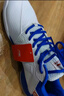 李宁（LI-NING）羽毛球鞋男款耐磨羽毛球训练运动鞋AYTQ023-1【经典配色】44/10.5 实拍图