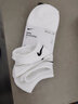 耐克（NIKE）nike耐克袜子运动袜男袜女袜夏季训练袜三双装吸汗棉袜透气休闲袜 SX7678-100【三双白色船袜】 L【鞋码42-46】 实拍图