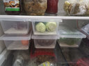 FaSoLa 日本保鲜盒厨房冰箱冷藏保鲜盒沥水型食物肉类收纳盒蔬菜收纳盒 五个装 实拍图