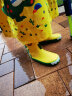 lemonkid儿童雨鞋男女童防滑水鞋小孩学生高筒雨靴 乐奇喷火龙 28码 实拍图