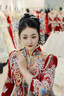 泰勒马丁秀禾服新中式2025新款结婚礼服古装嫁衣新娘敬酒服出阁服龙凤褂 HF013丝绒 XL 晒单实拍图
