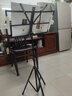 名森（Minsine）折叠升降吉他谱架小提琴二胡古筝琴乐谱架谱台小谱架 乐器配件 A款升级专业小谱架 实拍图