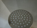 壹品印象304不锈钢顶喷增压大花洒喷头淋浴莲蓬头卫浴洗澡沐浴头 圆形304不锈钢顶喷 6寸顶喷【15cm 40个孔】 实拍图