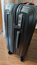 莎米特行李箱大容量可扩容 德国进口纯PC材质静音万向轮旅行拉杆箱PC154 深灰【可扩容】 22英寸 【中短途59L 需托运】 实拍图