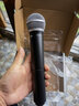 SHURE舒尔 BLX24/PG58 动圈手持无线麦克风一拖一 K歌话筒 专业录音直播户外舞台演出会议 实拍图