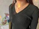 周生生水波链玫瑰金彩金百搭素链锁骨链女03818N18KR40厘米 实拍图