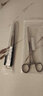 医用止血钳血管钳不锈钢直头弯头手术夹子器械持针钳镊子实验练习工具宠物钓鱼 【18cm弯头】一把 实拍图