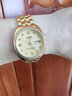 朗积（RONGISS） 黄金色手表商务情侣金表男士防水自动机械表瑞士女士纯金色腕表 地球金色机械表-男款 实拍图
