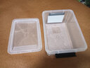 禧天龙（Citylong）证件收纳盒透明化妆品首饰置物盒小物件文具零件衣服储物盒 【中号】化妆品收纳 1个装【出口优品】 实拍图