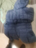 雅鹿轻薄羽绒服女2025年秋冬季新款新国标休闲连帽保暖轻便韩版外套潮 雾霾蓝YD501V00820 4XL 实拍图