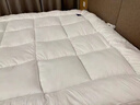 希尔顿羽绒床垫软垫床褥垫加厚hilton五星级酒店褥子学生宿舍垫子 【正品希尔顿逸林抗菌防螨】白色 1.8x2.0m【酒店加厚床垫10cm】 实拍图