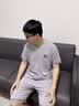 从心睡衣男夏季莫代尔短袖短裤家居服男士睡衣夏天冰丝圆领休闲居家服 CX 8801 【高端凉爽莫代尔】 XL 男 (高175-180重140-160斤) 实拍图