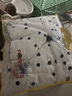 比多乐新生婴儿包被初生宝宝抱被用品秋冬季加厚款抱毯双层春夏季包单 波点【深冬加厚可拆胆】 90*90cm 实拍图