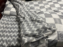 雅鹿·自由自在A类抗菌纤维被子被芯秋冬天季加厚被褥棉被5斤180*220cm 蓝小格 实拍图