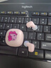MY LITTLE PONY小马宝莉卡片联名真无线蓝牙耳机 入耳式睡眠耳机降噪游戏运动女生生日礼物通用苹果小米T06碧琪粉 实拍图