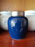 泥印 小茶叶罐陶瓷便携旅行家用办公室装茶叶罐子藏罐密封罐存茶罐 T68-06A 竹报平安茶叶罐 90克 实拍图