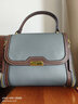 viney牛皮手提斜挎包包女包轻奢高级感单肩生日礼物送女友老婆 【蓝色】实用高端品牌百搭小方包 实拍图