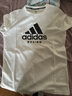 阿迪达斯 （adidas）短袖男2023夏季户外休闲运动服跑步健身速干T恤 白/黑 S  实拍图