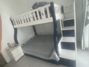 莱客轩（LAIKEXUAN）儿童上下床双层实木高低子母床梯柜款上铺1.3米下铺1.5米 实拍图