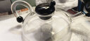 全度泡茶壶耐高温玻璃新款煮茶器家用花茶水分离电陶炉烧水壶茶具 黑财鼠茶壶 500ml 晒单实拍图