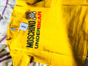 莫斯奇诺（moschino）女士小熊图案棉质圆领短袖T恤 Z A1904 9003 黄色 S 实拍图