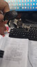 海奕施（HIRSCH）进口橡胶牛皮真皮表带无惧汗水鳄鱼纹适用于浪琴欧米茄万国宝珀积 黑色-蝴蝶扣：长L码 表耳20mm-表扣18mm 实拍图