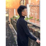 真维斯（JEANSWEST）毛衣男加绒加厚保暖上衣秋冬一体绒舒适百搭学生针织毛衣打底衫 黑色（加绒圆领毛衣） 2XL(推荐150斤-170斤左右) 实拍图