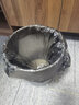 威佳黑色垃圾袋小号50只15L手提背心物业垃圾袋加厚45*52cm3丝 实拍图