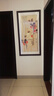 冉易 张大千事事如意柿子玄关装饰画新中式客厅过道走廊挂画竖幅竖版 事事如意 128*66CM(实木画框 有机玻璃) 实拍图