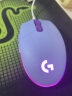 罗技（G）G102游戏鼠标有线电竞RGB流光灯效轻量化设计宏编程吃鸡8000DPI G102(第2代紫色) 实拍图