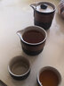 南山先生  枯山水茶具套装家用客厅功夫茶具陶瓷防烫便携旅行茶具创意日式整套茶具轻奢送礼礼盒装 旅行套装 实拍图