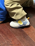 卡特兔童鞋婴儿学步鞋秋季儿童凉鞋软底网面宝宝鞋男女童幼儿园室内鞋 白蓝 26 内长16.0cm 脚长15.0-15.5 实拍图