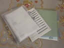 错题本初中小学可拆卸活页错题本高中笔记本子文具纠错本英语数学错题本错题整理本 [B5通用]空白小题/透明/1本 实拍图